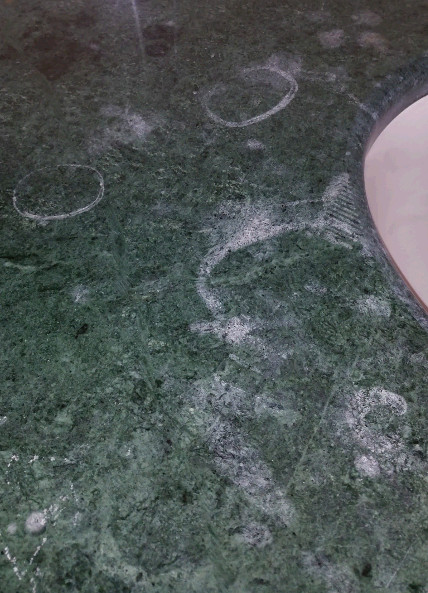 how to clean stains from marble