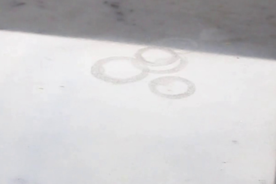 how to remove stain on marble