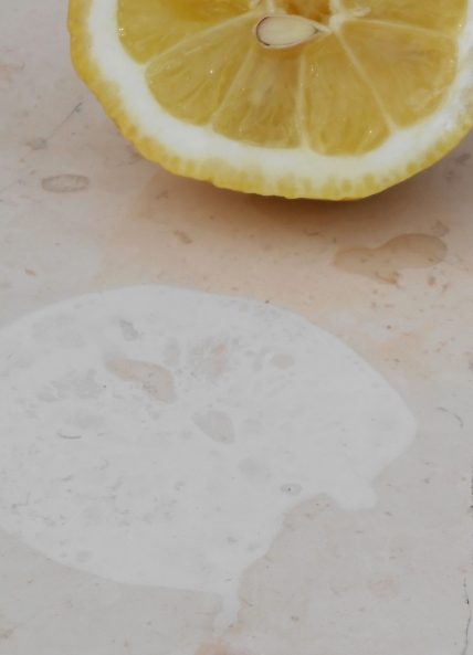 how to remove stain on marble