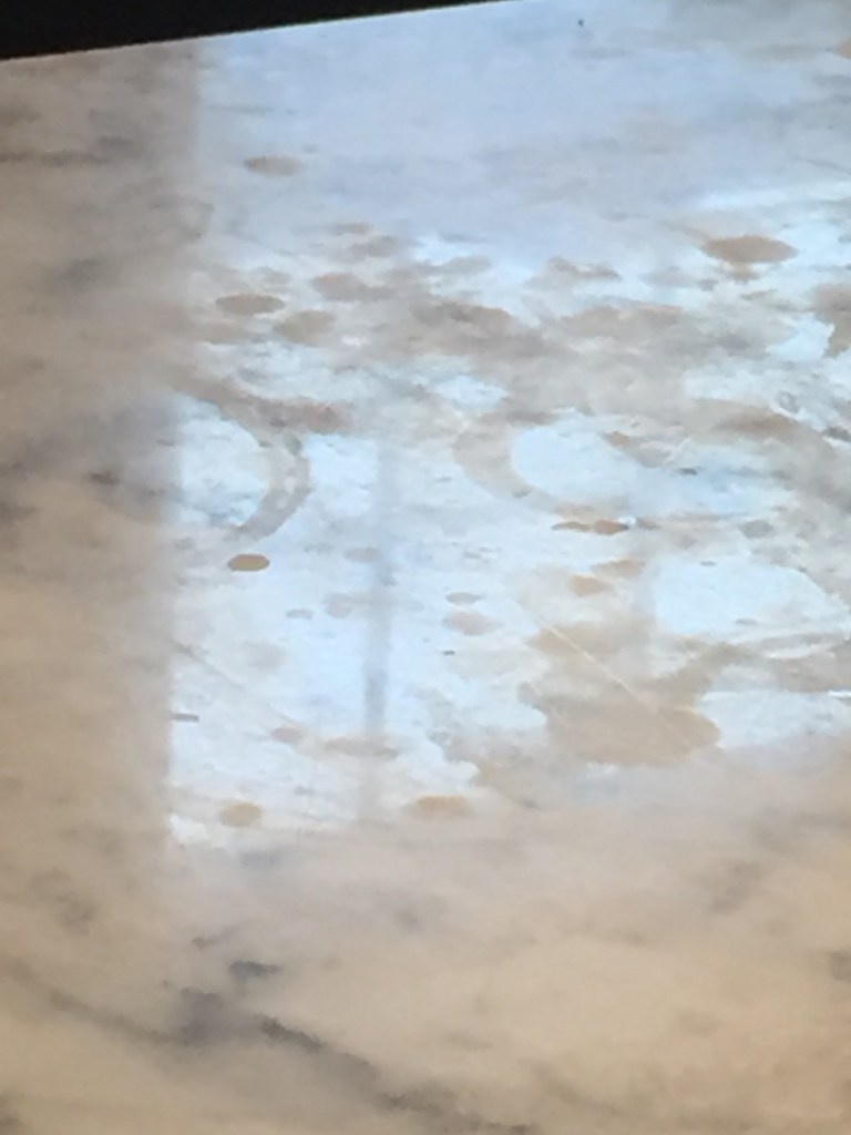 how to polish dull marble